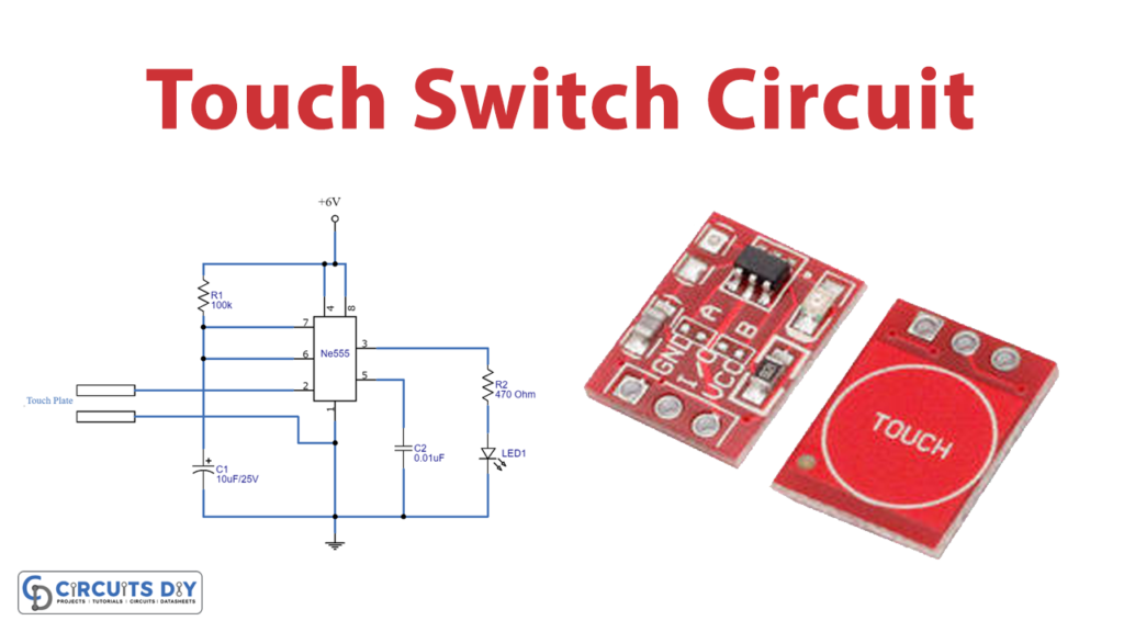 Simple Touch Switch Circuit