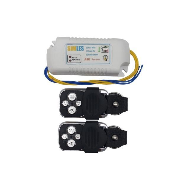 ریموتی کردن درب منازل( ریموت درب باز کن دو ریموت) PN1457 1 کنترل از راه دور درب منزل