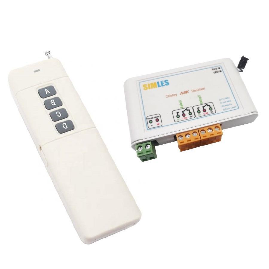 گیرنده دو کانال برد 400 متر(یک ریموت همراه محصول) 2 گیرنده دو کانال برد 400 متر(یک ریموت همراه محصول) - Image 2
