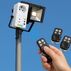 کنترل پرژکتور با پریز ریموتدار
