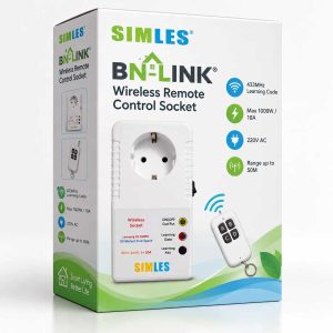 پریز ریموت دار طرح bnlik