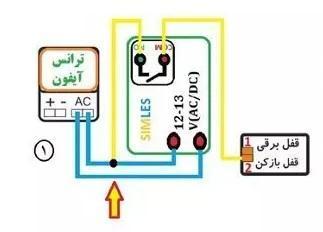 ریموتی کردن درب منزل 2