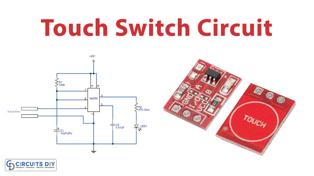 Simple Touch Switch Circuit 1