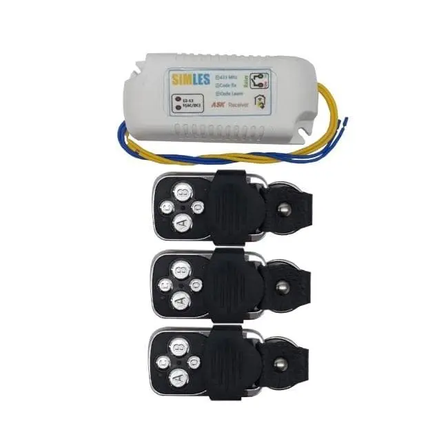 دربازکن ریموتی حیاط(سه ریموت) PN1470 3 دربازکن ریموتی حیاط