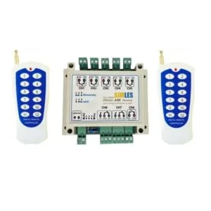 ریموتی کردن روشنایی باغ و ویلا و منزل-8 کاناله(دو ریموت همراه محصول)