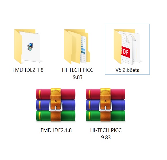 FMD IDE2.1.8 HI TECH PICC 9.83 V5.2.6Beta