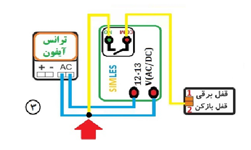 درب بازکن ریموتی دربازکن ریموتی حیاط رله درب بازکن ریموتی